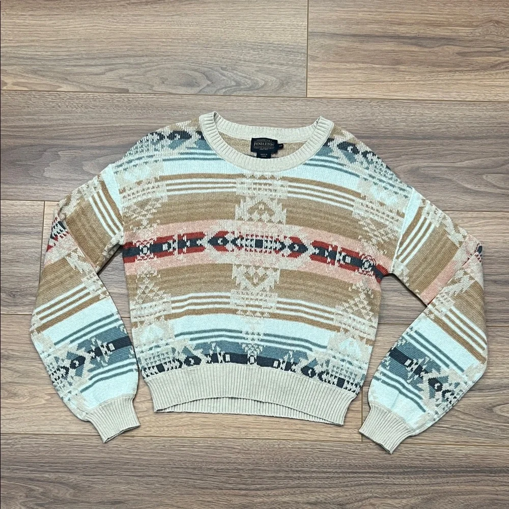 Pendleton Multicolor Patterned Sweater - Picture 4 of 15